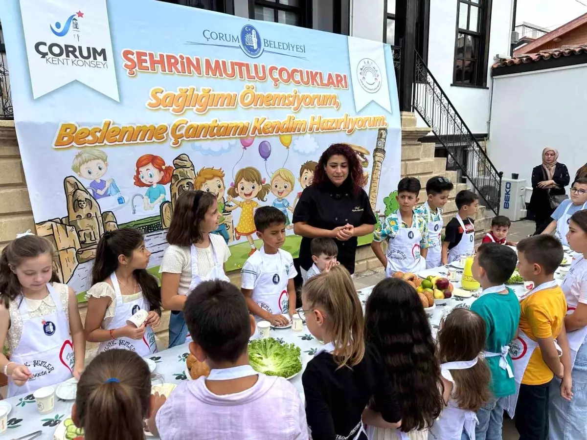 Çorum’da Sağlıklı Beslenme Etkinliği Düzenlendi