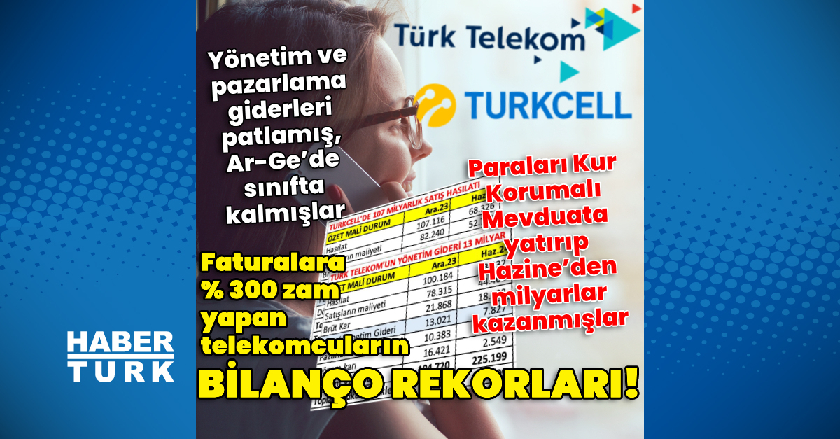 GSM ve internetin 2 kamu sermayeli devi bilançolarıyla şaşırttı