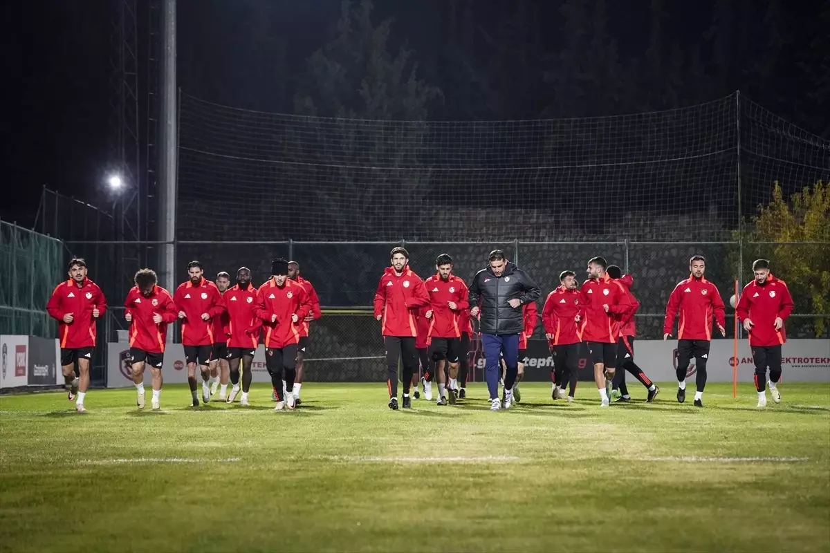 Gaziantep FK Maç Hazırlıklarına Başladı