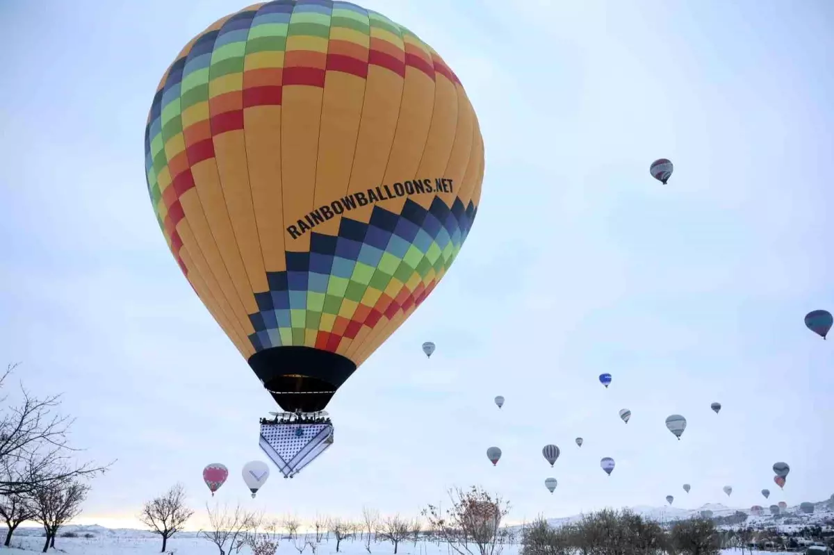 Kapadokya’da Gazze İçin Barış Balonları