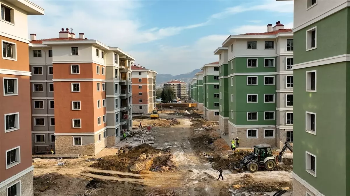 Hatay’da 600 Evler Sitesi’nin Anahtar Teslimine Başlanıyor