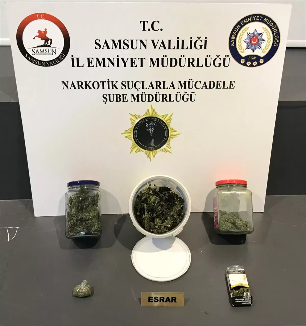 Samsun’da Uyuşturucu Operasyonu