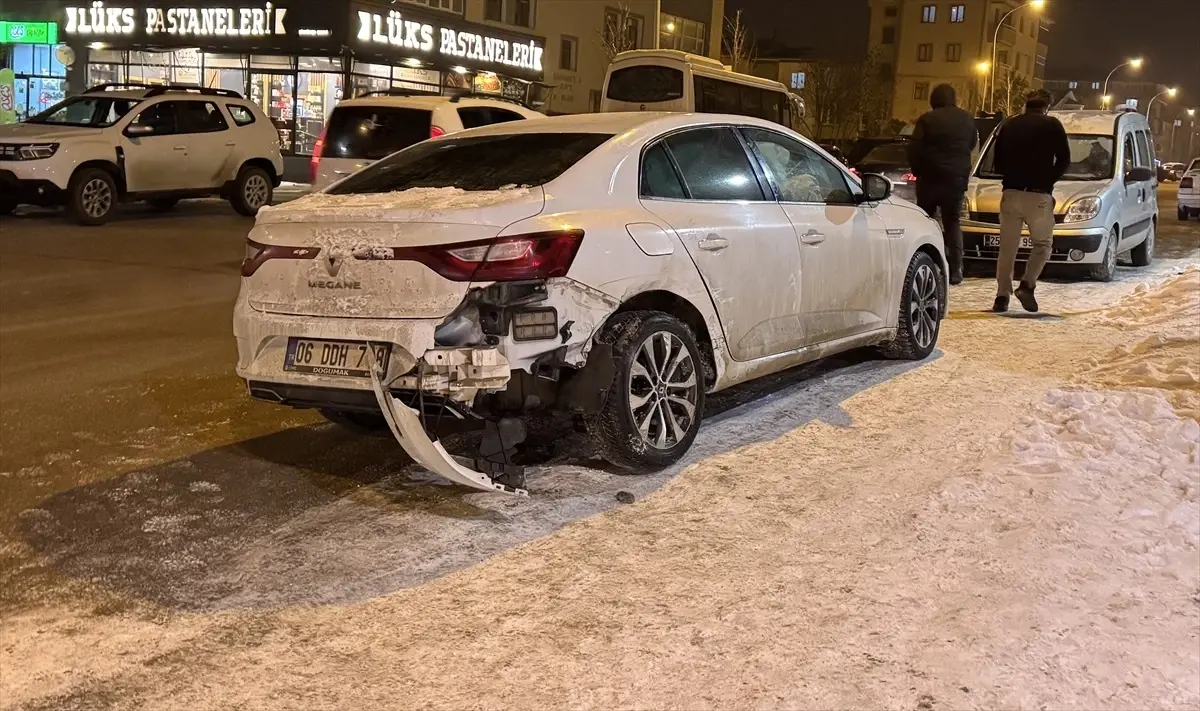 Erzurum’da Zincirleme Kaza: 4 Yaralı