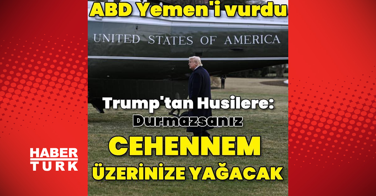 ABD Husilere karşı saldırı başlattı